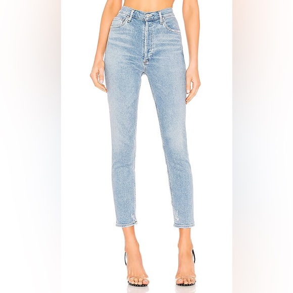 AGOLDE Nico High Rise Slim Fit Jeans - Picture 1 of 3